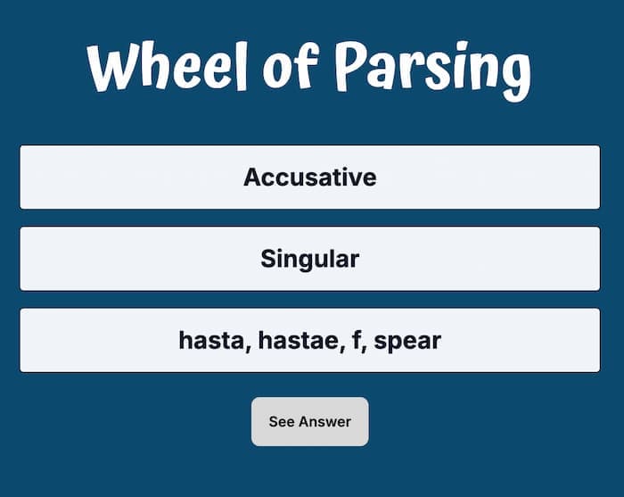 How the Wheel of Parsing Works